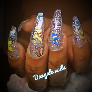 Butterfly press on nails